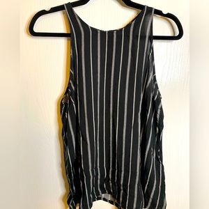 Old Navy Black Stripe Top